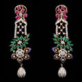 4.6Ct of Long Earring with the Purity of 14K