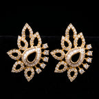 4.37Ct of Long Earring with the Purity of 14K