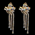 4.19Ct of Long Earring with the Purity of 14K