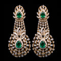 10.21Ct of Long Earring With the Purity of 14K