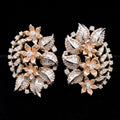 2.53Ct of Long Earring with the Purity of 14K