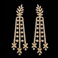 2.56Ct of Long Earring with the Purity of 14K