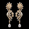 2.1Ct of Long Earring with the Purity of 14K