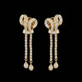 1.66Ct of Long Earring With Purity of 14K
