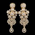 5.03Ct of Long Earring With Purity of 14K