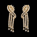 2.54Ct of Long Earring With Purity of 14K