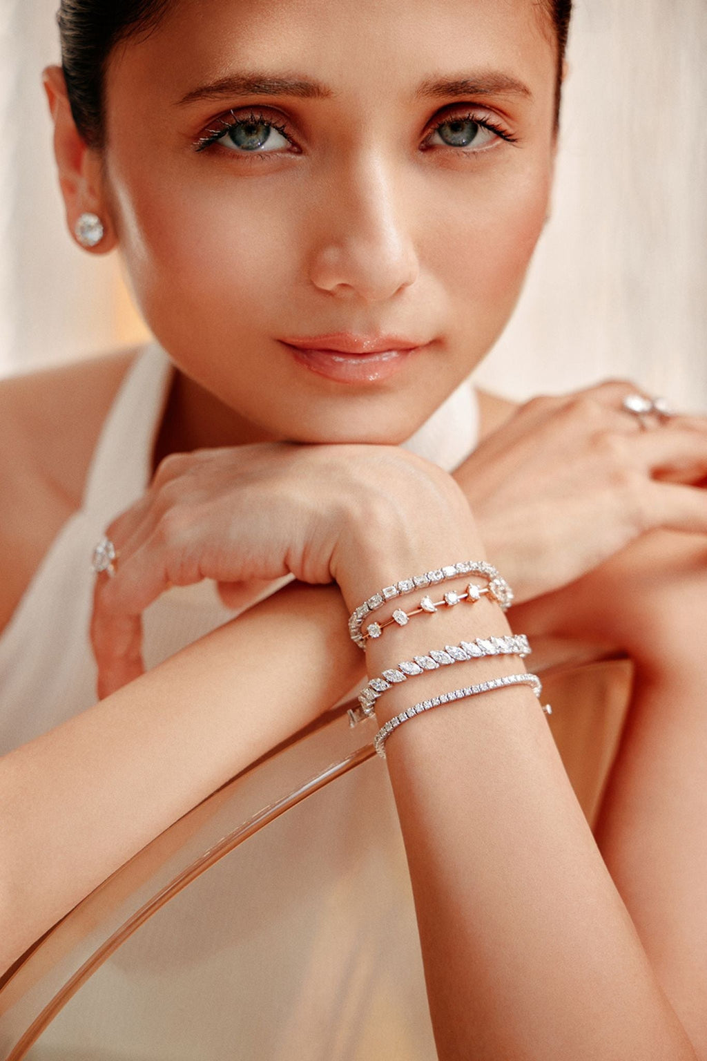 6.97 CtsBracelets Purity 18K