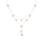 33ct Round Necklace Purity of 14KT