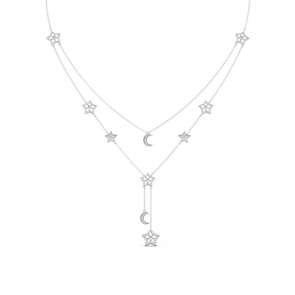33ct Round Necklace Purity of 14KT