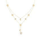 33ct Round Necklace Purity of 14KT