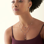 33ct Round Necklace Purity of 14KT