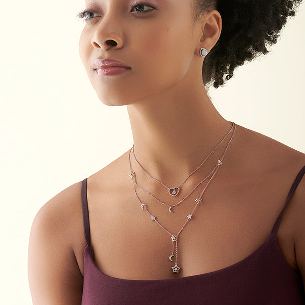 33ct Round Necklace Purity of 18KT