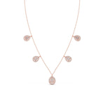 149.8ct Round Necklace Purity of 14KT
