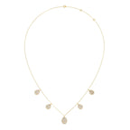 149.8ct Round Necklace Purity of 14KT