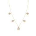 149.8ct Round Necklace Purity of 14KT