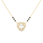 57.6ct Round Necklace Purity of 14KT