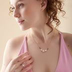 164.14ct Oval, Round Necklace Purity of 14KT