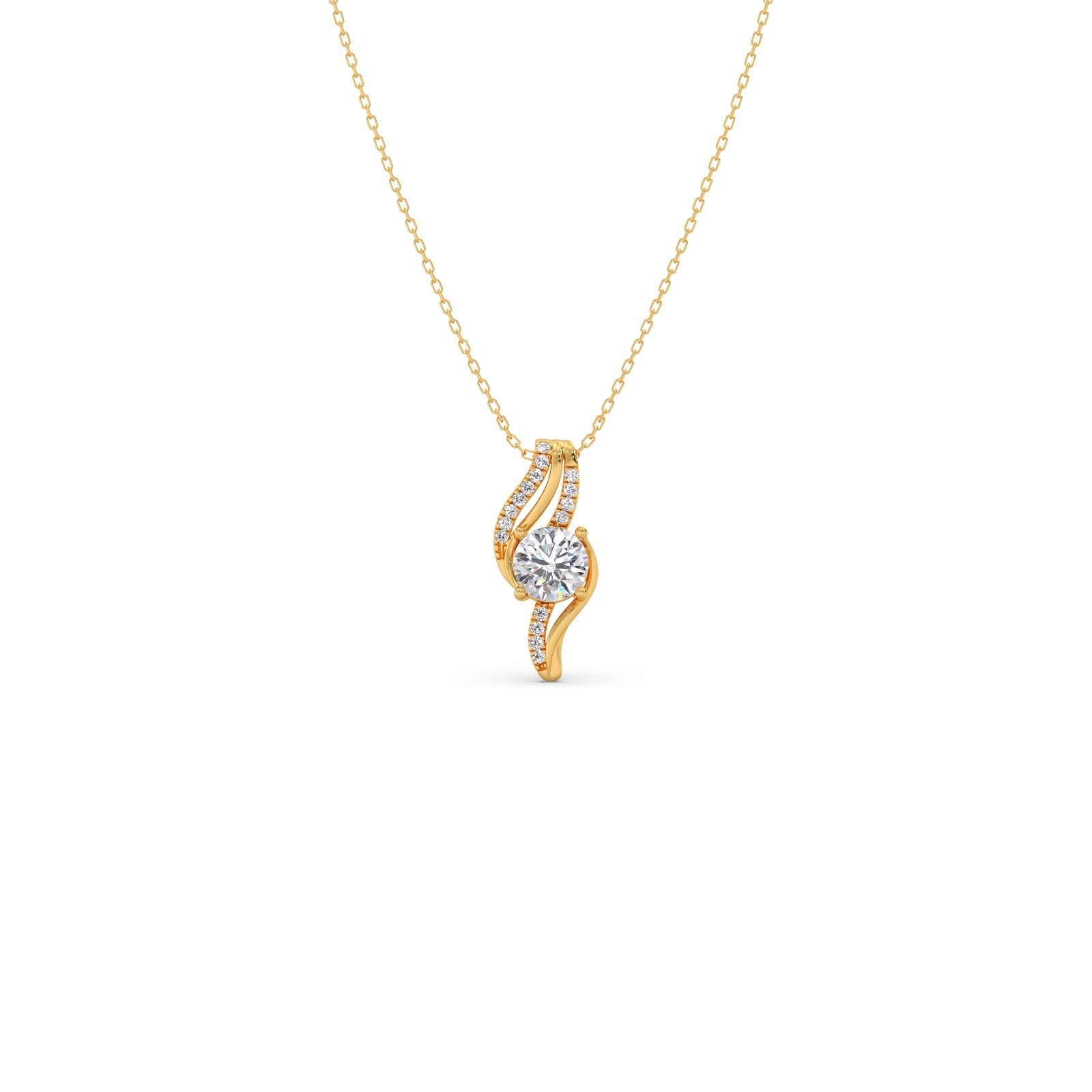 18.53ct Round Pendant Purity of 18KT