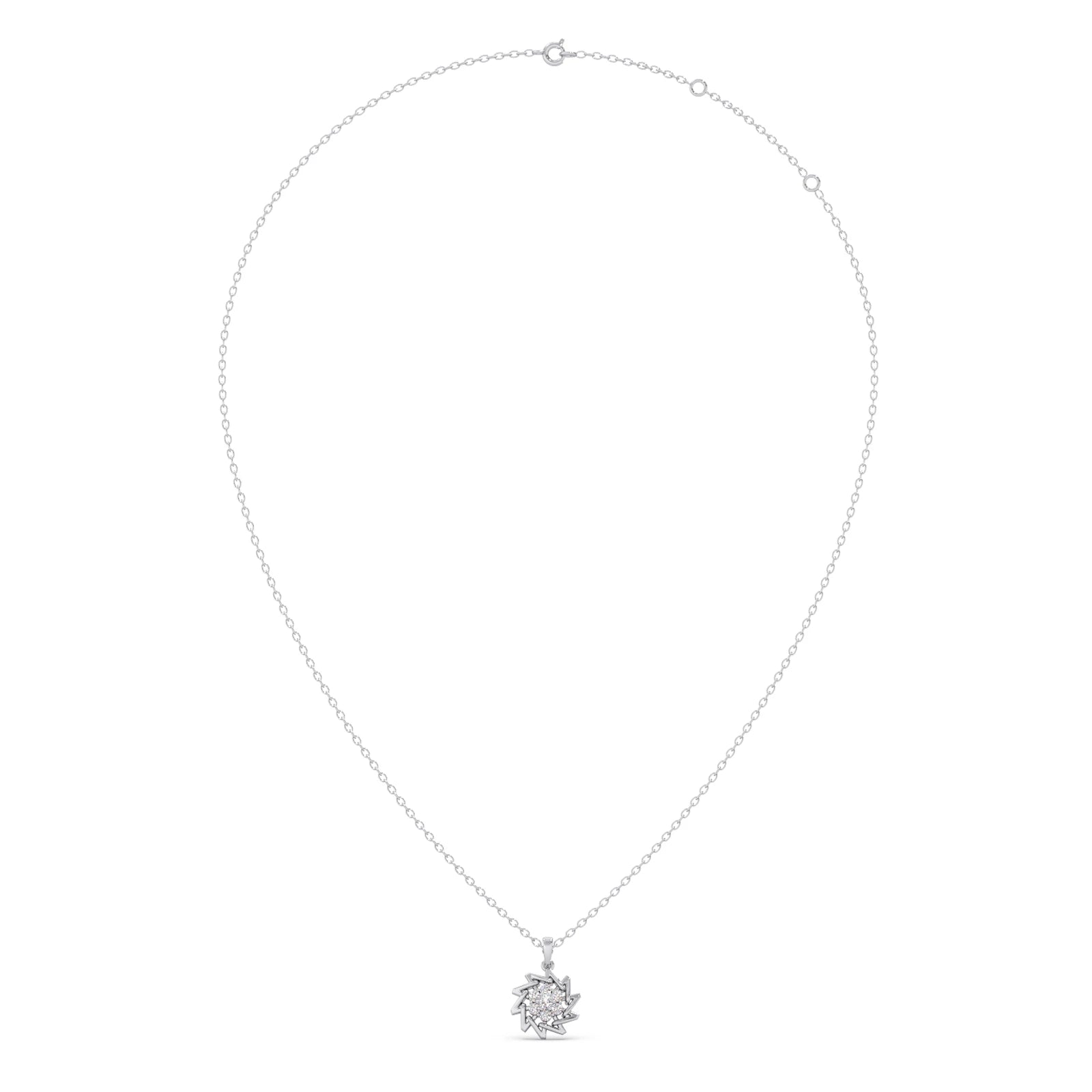 3.29 Round Pendant Purity of Pt950