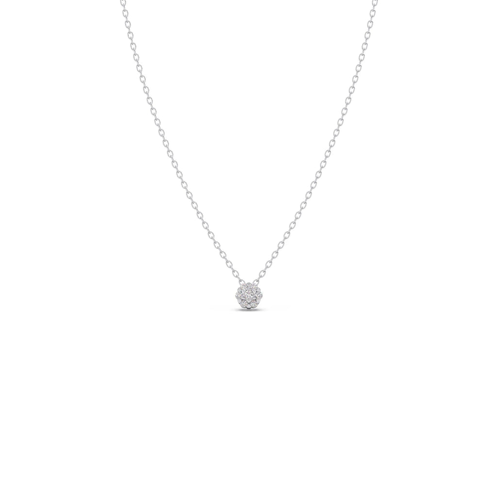 1.75 Round Pendant Purity of Pt950