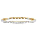 6.30 Ct Bracelets Brilliant Round 18Kt Gold