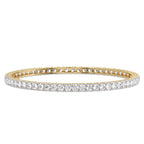 6.30 Ct Bracelets Brilliant Round 18Kt Gold