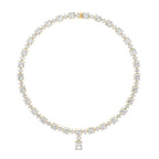 78.50 Ct Pendants Princess Cut 18Kt Gold