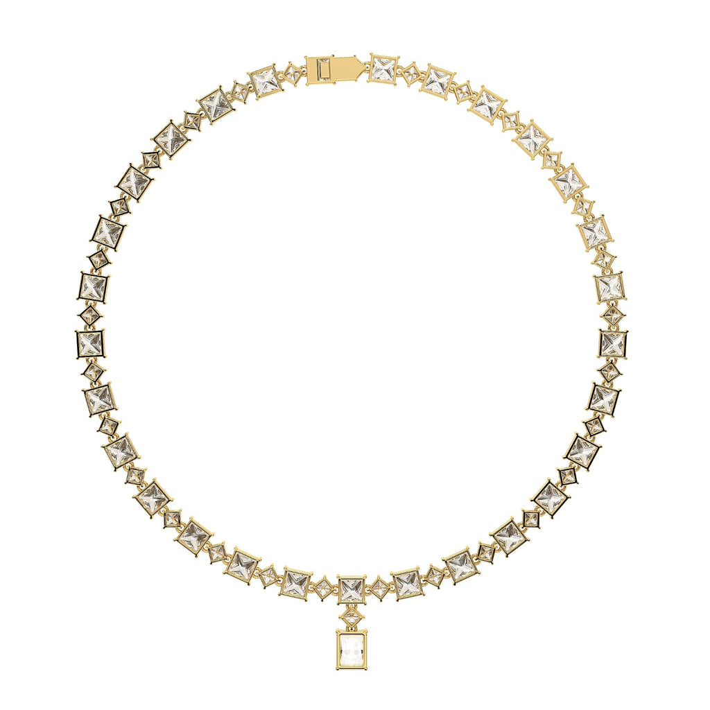 78.50 Ct Pendants Princess Cut 18Kt Gold