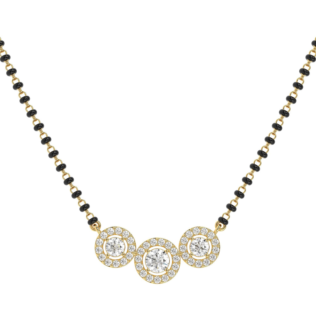 3.23 Ct Pendants Brilliant Round 18Kt Gold