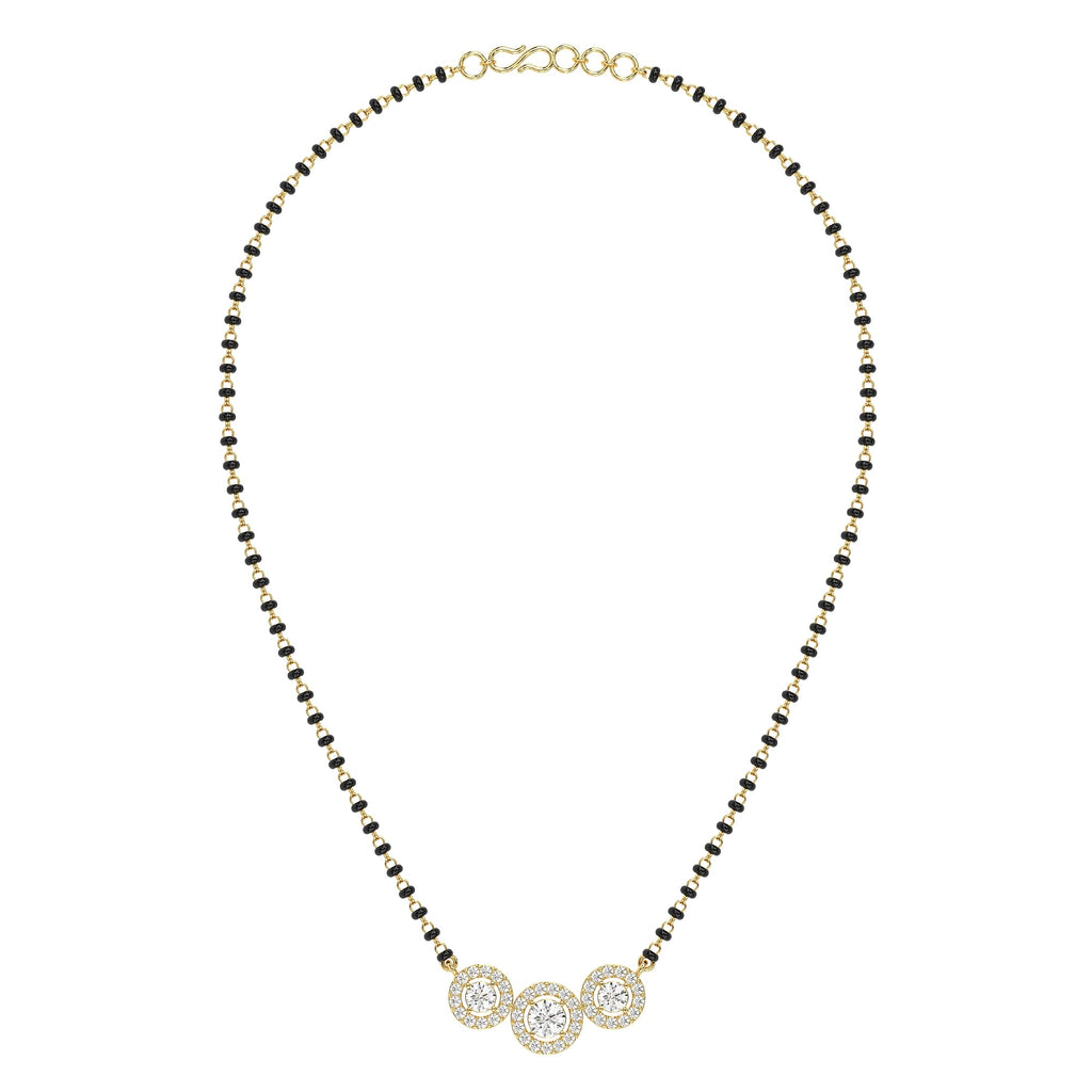 3.23 Ct Pendants Brilliant Round 18Kt Gold