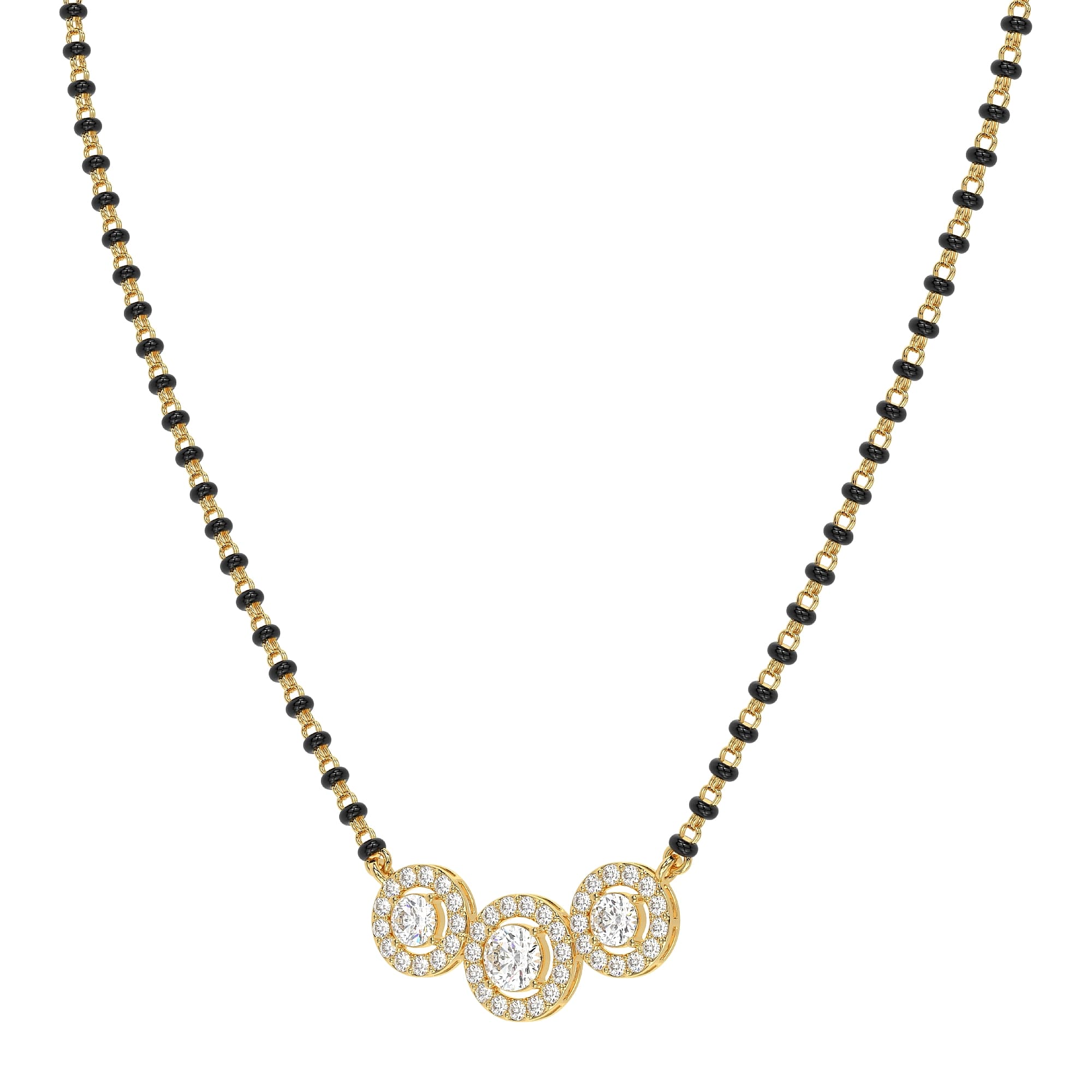 3.23 Ct Pendants Brilliant Round 18Kt Gold