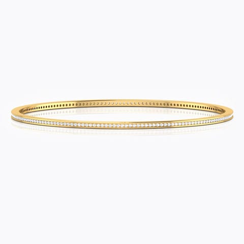 0.880 ct Bangles of 18 KT gold