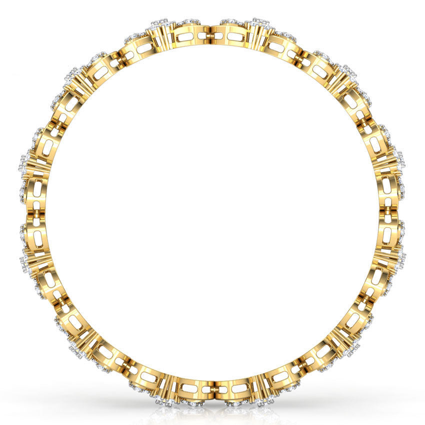 1.860 ct Bangles of 14 KT gold