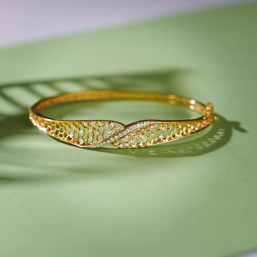 0.418 ct Bracelets of 18 KT gold