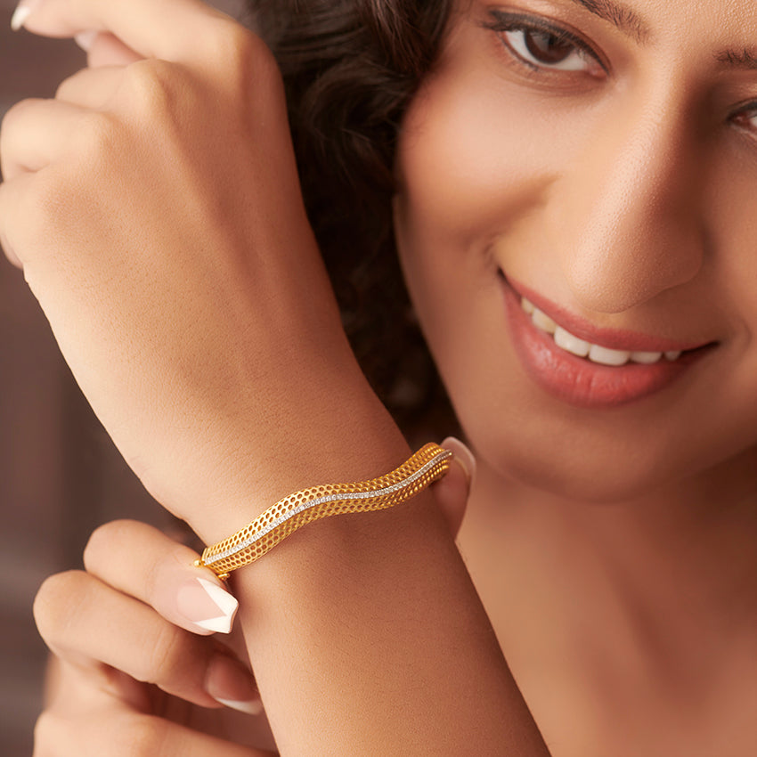 0.497 ct Bracelets of 18 KT gold