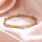 0.670 ct Bangles of 14 KT gold