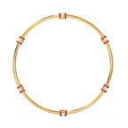 0.288 ct Bangles of 18 KT gold