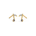 0.021 ct Earrings of 14 KT gold