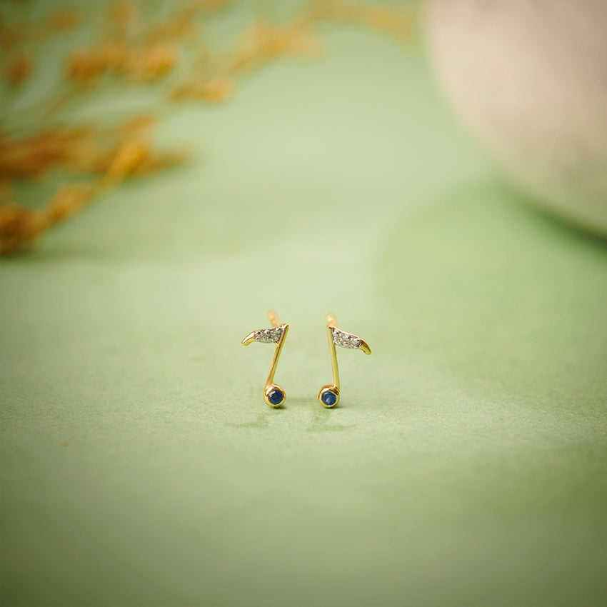 0.021 ct Earrings of 14 KT gold