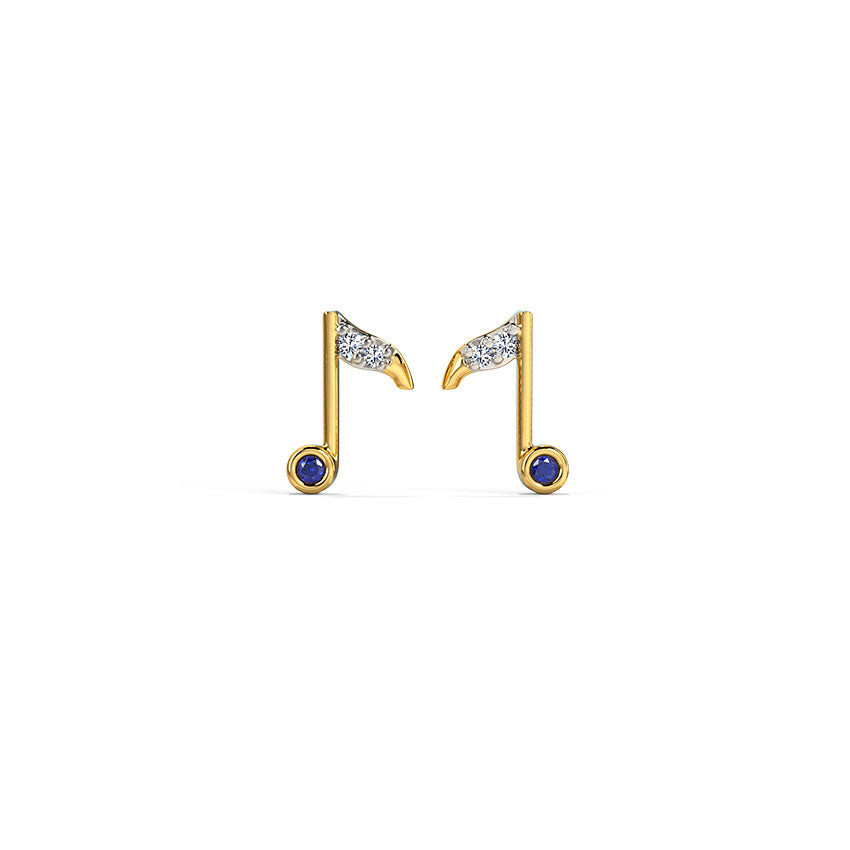 0.021 ct Earrings of 14 KT gold