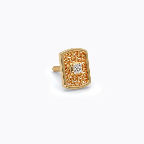 0.021 ct Stud of 14 KT gold