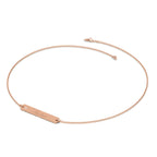 0.010 ct Necklaces of 18 KT gold