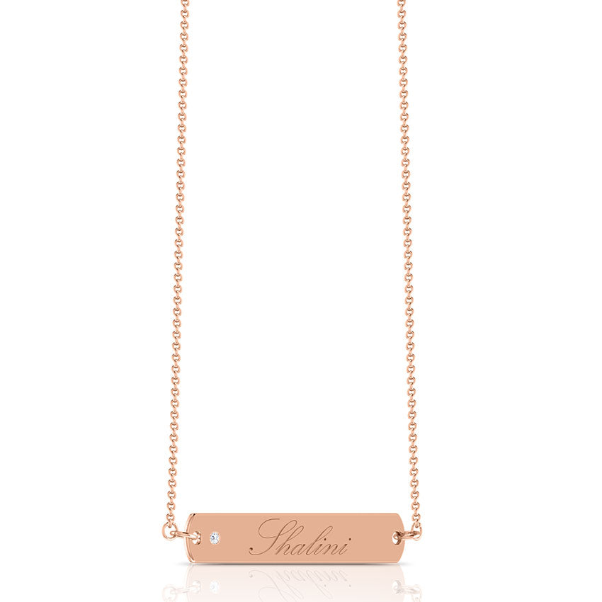 0.010 ct Necklaces of 18 KT gold