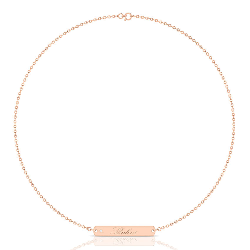 0.010 ct Necklaces of 18 KT gold