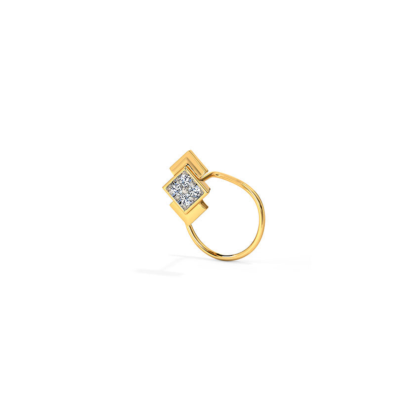 0.025 ct Nosepin of 14 KT gold