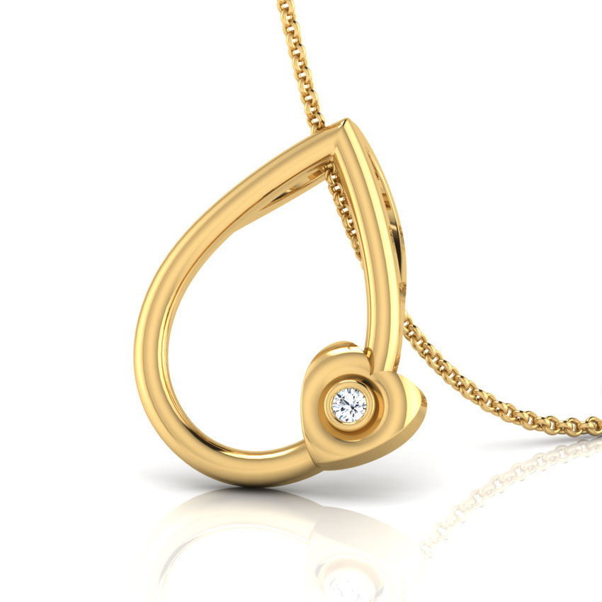 0.011 ct Pendants of 18 KT gold