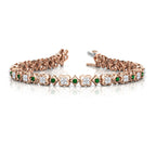 0.836 ct Bracelets of 18 KT gold