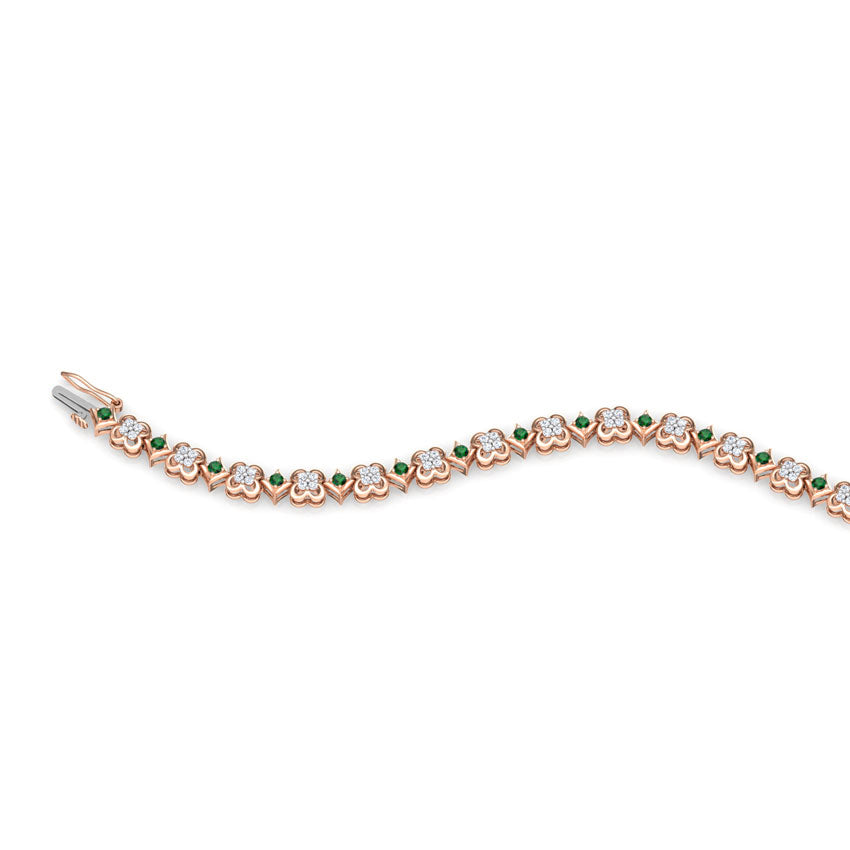 0.836 ct Bracelets of 18 KT gold