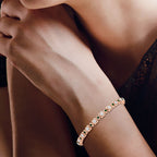 0.836 ct Bracelets of 18 KT gold