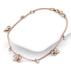 0.086 ct Bracelets of 18 KT gold